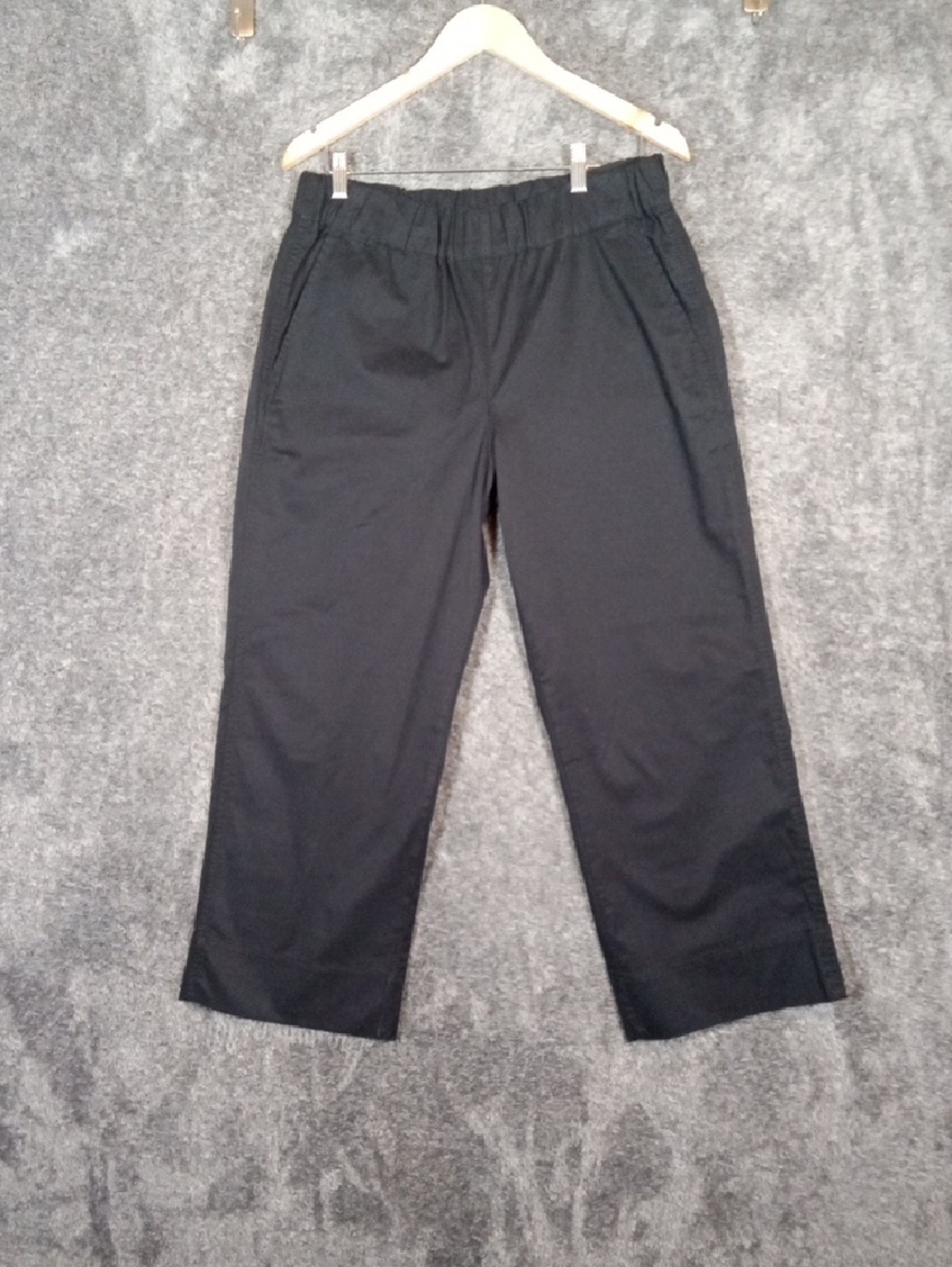 QUINCE organic Stretch Cotton Wide Leg Chino Pants Gorpcore Womens 10